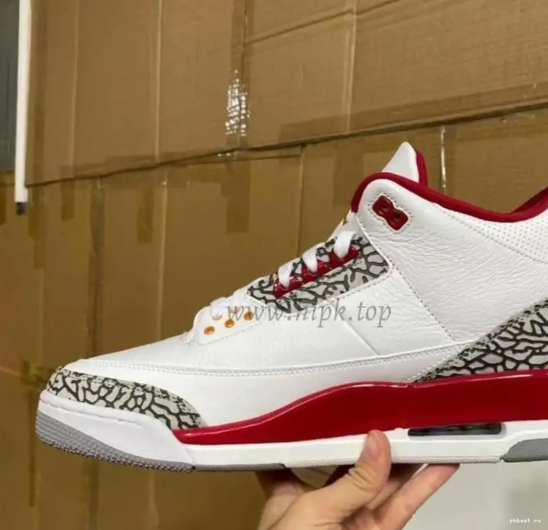 ready jordan retro God Cardinal Pk 3 air Red materials to retail ship 0504